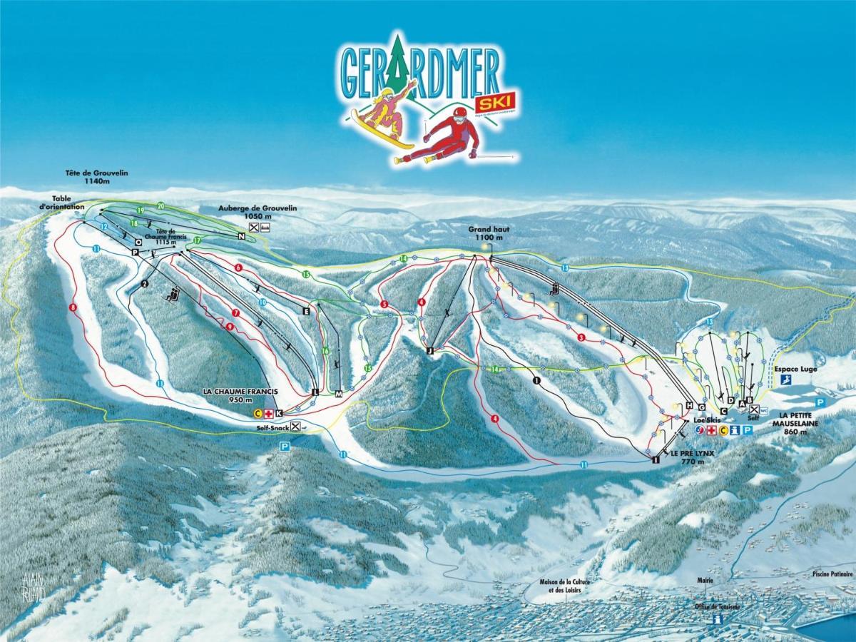 Le Montagnard Apartamento Gérardmer Exterior foto